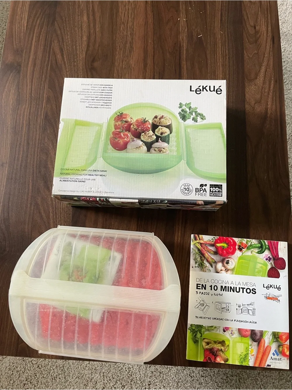Lékué Microwave Steam case